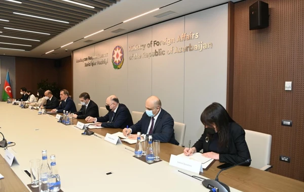 Azərbaycanla İtaliya arasında strateji dialoqun birinci iclası keçirilib - VİDEO