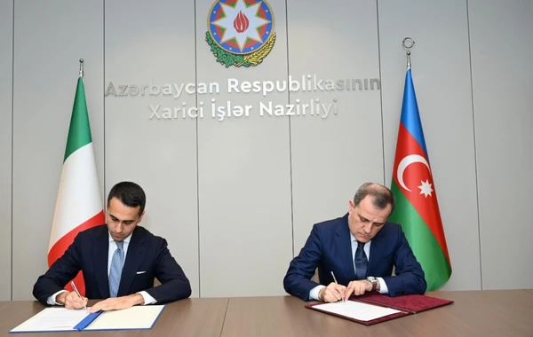 Azərbaycanla İtaliya arasında strateji dialoqun birinci iclası keçirilib - VİDEO