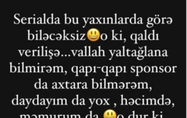 Lalə Mustafayeva: "Daydayım da yox, həcim də, məmurum da" - FOTO
