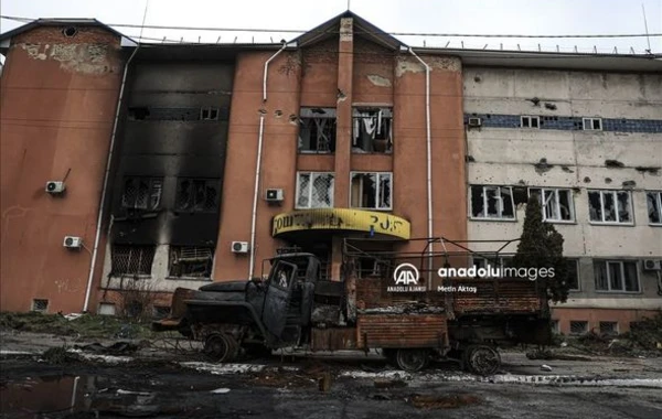 Кадры освобожденной Бородянки - ФОТО