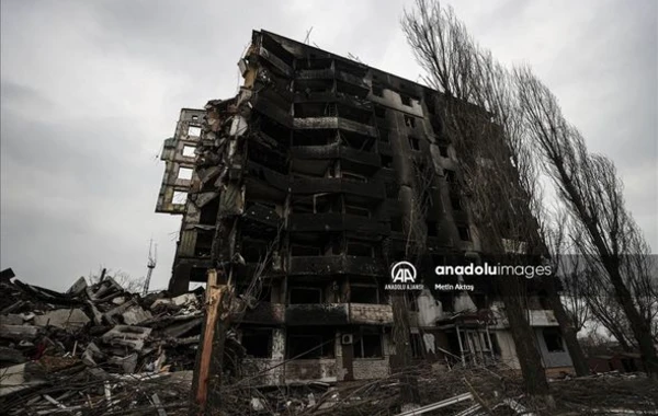 Кадры освобожденной Бородянки - ФОТО