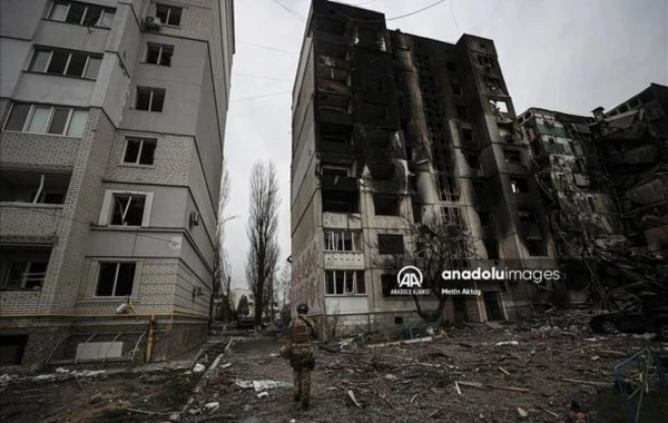 Кадры освобожденной Бородянки - ФОТО