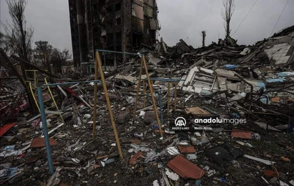 Кадры освобожденной Бородянки - ФОТО