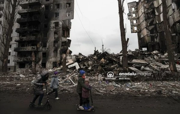 Кадры освобожденной Бородянки - ФОТО