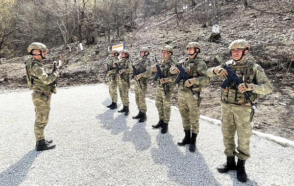 Zakir Həsənov Kəlbəcərə gedib, yeni hərbi infrastrukturlara baxış keçirib - FOTO/VİDEO