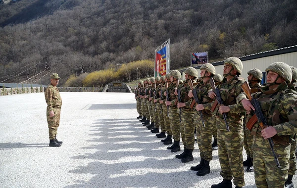 Zakir Həsənov Kəlbəcərə gedib, yeni hərbi infrastrukturlara baxış keçirib - FOTO/VİDEO