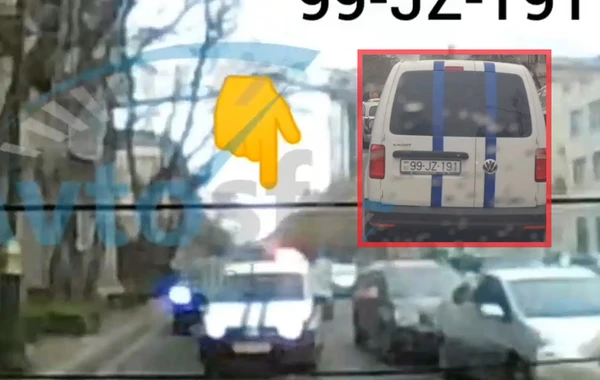 Bakıda içi pulla dolu olan maşının sürücüsü qoçuluq etdi - VİDEO