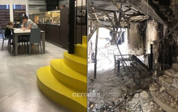 “Oryol i Reşka”nın aparıcısı Ukraynada dağıdılmış mənzilinin görüntüsünü paylaşdı - FOTO