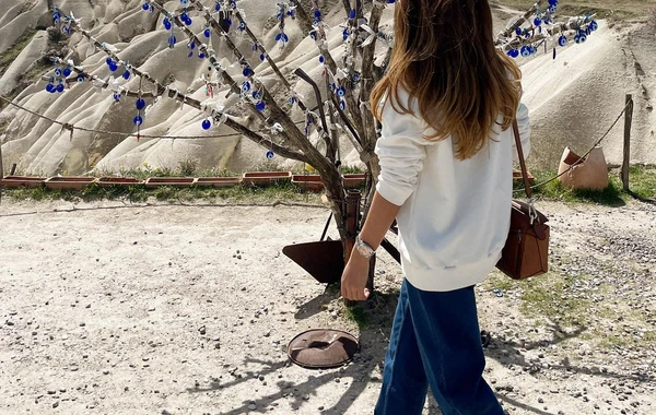 Kappadokiyaya gedən Gülay Zeynallı "Asmalı Konak"da - FOTO/VİDEO