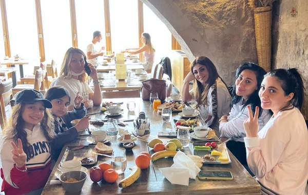 Kappadokiyaya gedən Gülay Zeynallı "Asmalı Konak"da - FOTO/VİDEO