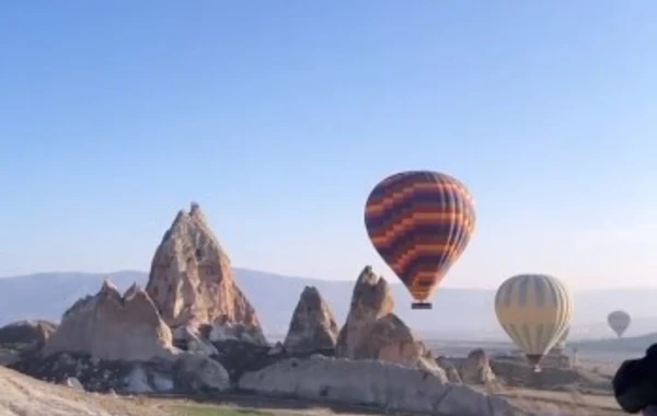 Kappadokiyaya gedən Gülay Zeynallı "Asmalı Konak"da - FOTO/VİDEO