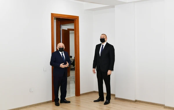 Prezident İlahiyyat İnstitutunun yeni binasının açılışında iştirak edib - FOTO