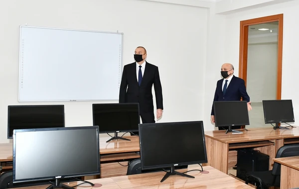 Prezident İlahiyyat İnstitutunun yeni binasının açılışında iştirak edib - FOTO
