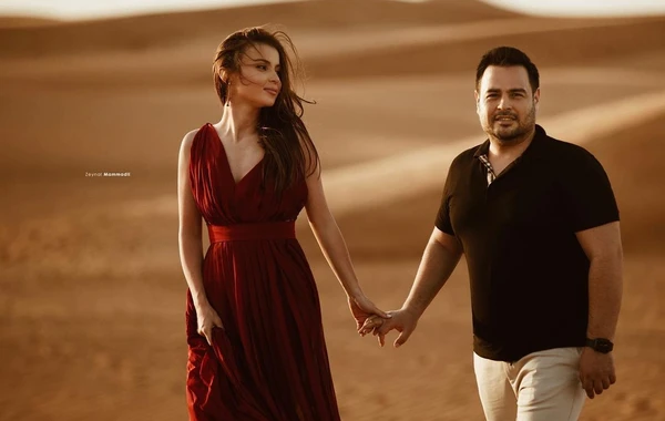 Sevda Yahyayevadan ayrı qalan həyat yoldaşı: "Sənsiz dəli kimi darıxıram" - FOTO