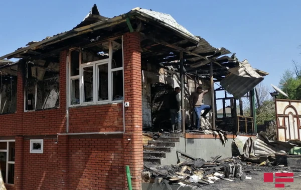Məşhur falçının oğlunun evi yanıb - FOTO