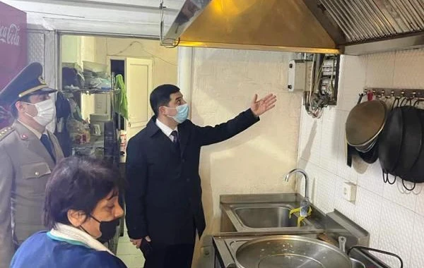 Bakıda obyektlərdə qaz balonlarının vəziyyəti ilə bağlı reydlər keçirilib - FOTO