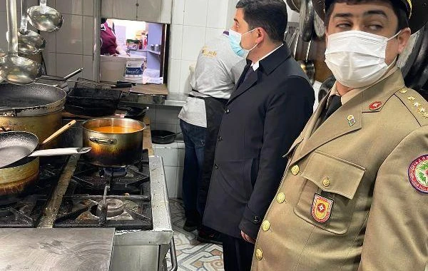 Bakıda obyektlərdə qaz balonlarının vəziyyəti ilə bağlı reydlər keçirilib - FOTO