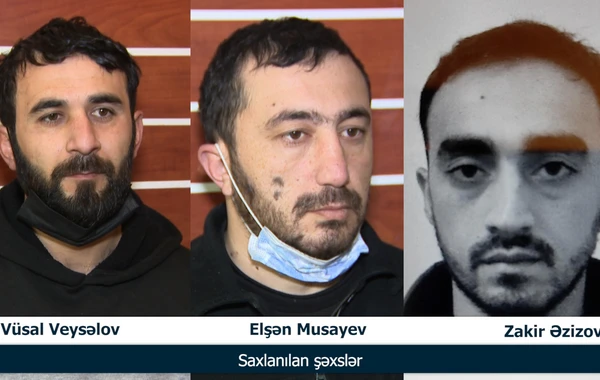 Dəstə üzvləri evlərdən 20 min manatlıq oğurluq edib - FOTO/VİDEO