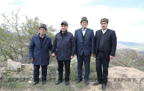 Azərbaycanın xristian icma nümayəndələri Hadruta gəliblər - FOTO