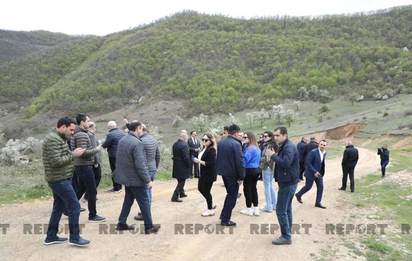 Azərbaycanın xristian icma nümayəndələri Hadruta gəliblər - FOTO