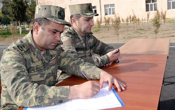 Orduda "Ən yaxşı radiasiya, kimyəvi və bioloji mühafizə heyəti" yarışı keçirilir - FOTO