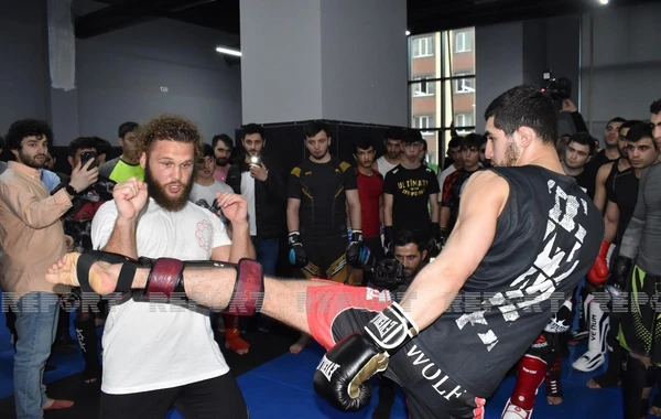 Rafael Fiziyev Bakıda master-klass keçdi - FOTO