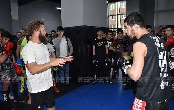 Rafael Fiziyev Bakıda master-klass keçdi - FOTO