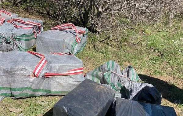 İrandan qaçaqmalçılıq yolu ilə siqaret gətirilməsinin qarşısı alınıb - FOTO