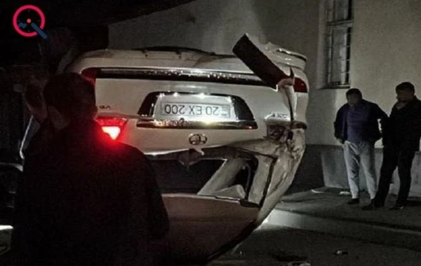 Начальник дорожной полиции совершил аварию на Land Cruiser - ФОТО