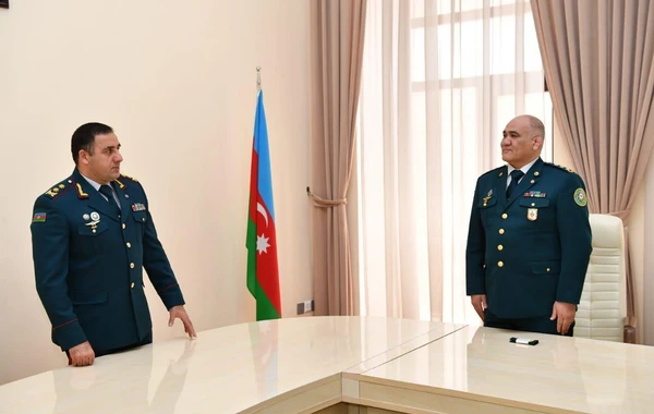 Elçin Quliyev idmançıları təltif edib - FOTO