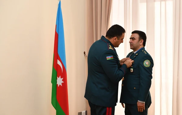 Elçin Quliyev idmançıları təltif edib - FOTO