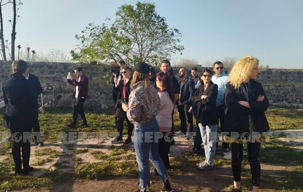 Gürcüstan nümayəndə heyətinin Ağdam şəhərinə səfəri başlayıb - FOTO