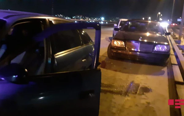 Bakı Dairəvi yolunda 4 maşın toqquşub, xəsarət alan var - FOTO/VİDEO