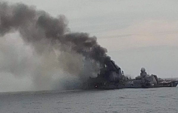 Опубликованы ФОТО крейсера "Москва" после взрыва