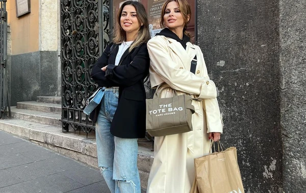 Əməkdar artistin bloger qızı bu dəfə Romada - FOTO