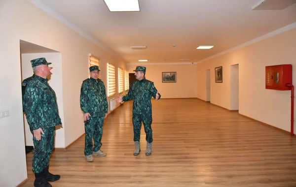 Помощник президента и начальник ГПС отправились на границу с Арменией - ФОТО