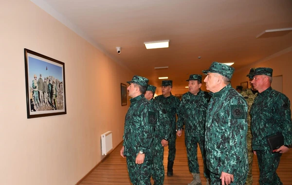 Помощник президента и начальник ГПС отправились на границу с Арменией - ФОТО