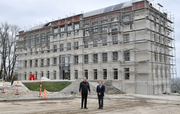 Prezident Daşaltıya gedib, tunellərin tikintisi ilə tanış olub - FOTO