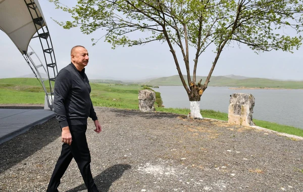 İlham Əliyev Daşaltıya getdi, tunellərin tikintisi ilə tanış oldu - FOTO