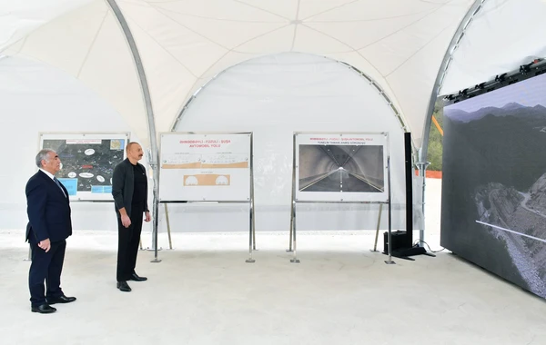 İlham Əliyev Daşaltıya getdi, tunellərin tikintisi ilə tanış oldu - FOTO