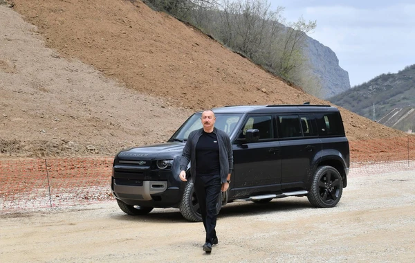 İlham Əliyev Daşaltıya getdi, tunellərin tikintisi ilə tanış oldu - FOTO