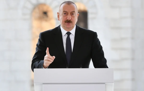 Президент Ильхам Алиев выступил с речью на V Съезде азербайджанцев мира в Шуше - ВИДЕО
