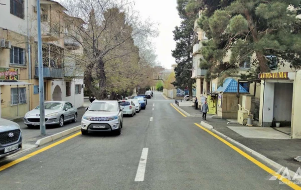 Bakıda bu küçə əsaslı təmir olunub - FOTO