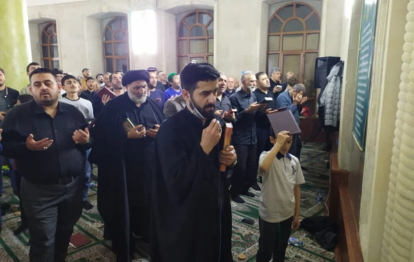 Bakıda Qədr gecəsindən FOTOREPORTAJ