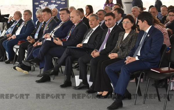 Şuşada Dünya Azərbaycanlılarının V Qurultayı başa çatıb - FOTO