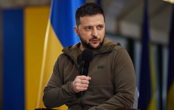 Zelenskinin Baku TV-nin müxbirinə CAVABI: “Azərbaycanın dəstəyini hər zaman hiss etmişik” - VİDEO