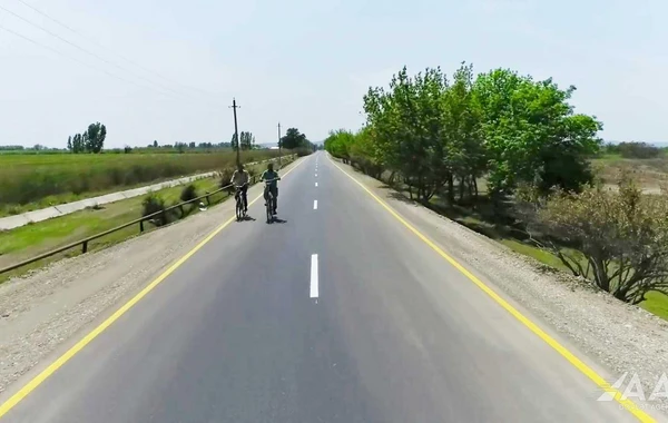 Tanrıqulular kənd yolu yenidən qurulub - FOTO