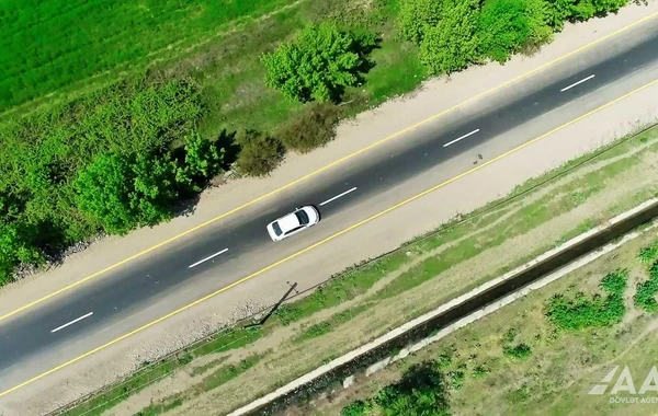 Tanrıqulular kənd yolu yenidən qurulub - FOTO
