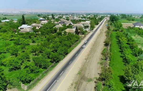 Tanrıqulular kənd yolu yenidən qurulub - FOTO