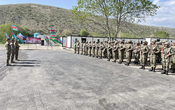 Azad edilən ərazilərdə dislokasiya olan bölmələrin təminatı yaxşılaşdırılır - FOTO/VİDEO